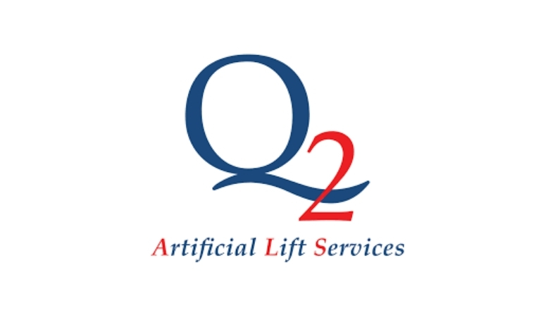 Q2 Artificial Lift Services logo displayed on white background